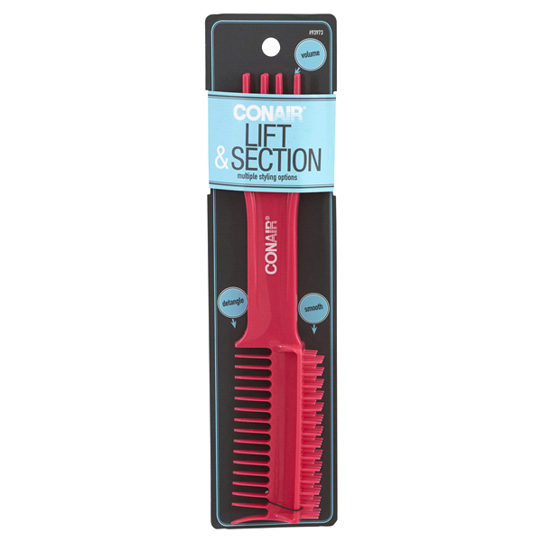 slide 1 of 1, 3-IN-ONE Lift & Selection Comb, 1 ct