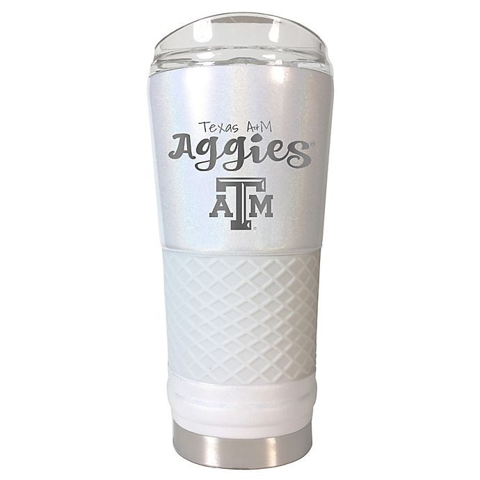 slide 1 of 1, NCAA Texas A&M University Opal Draft Tumbler, 24 oz