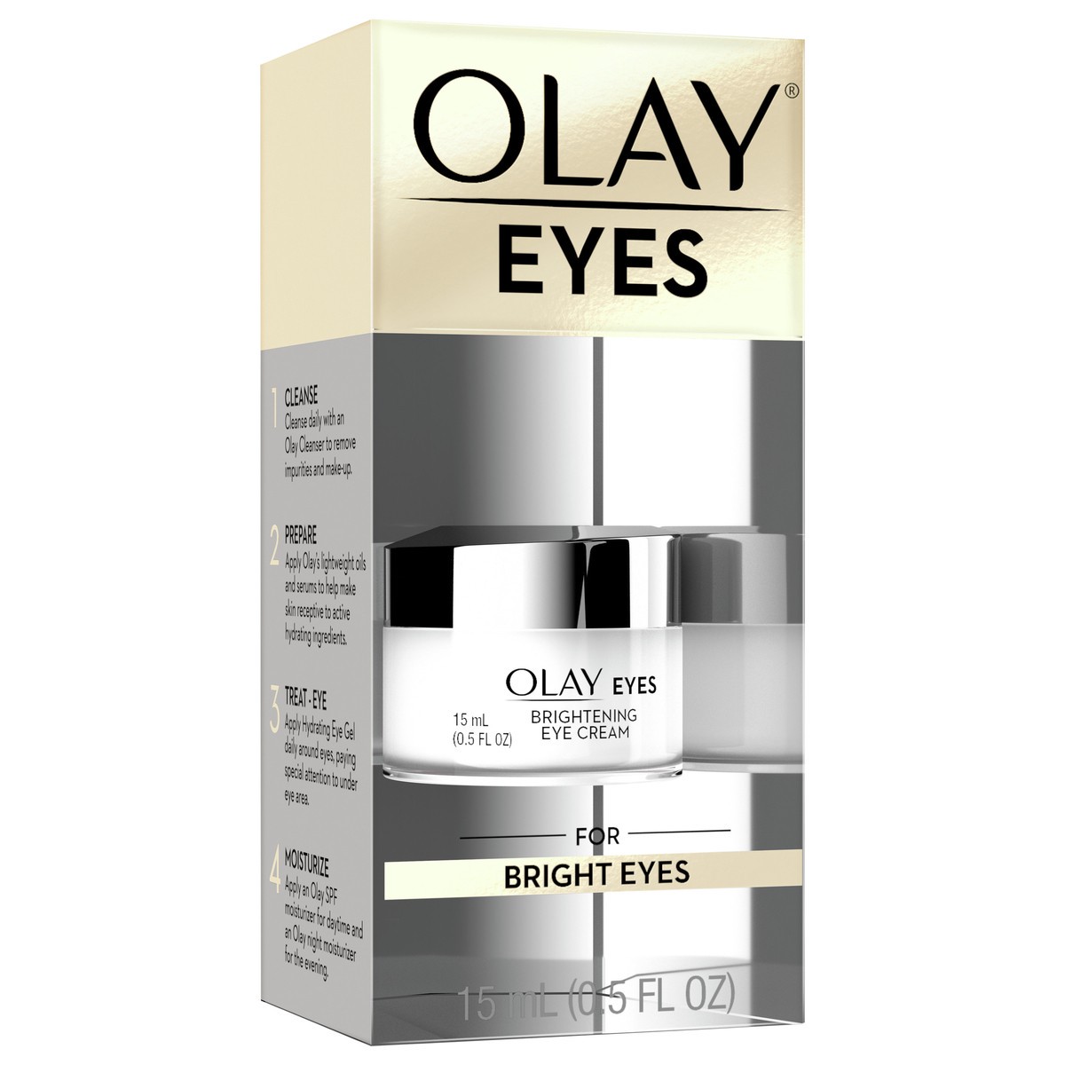 slide 7 of 11, Olay Brightening Eye Cream for Dark Circles, 0.5 fl oz, 0.5 fl oz