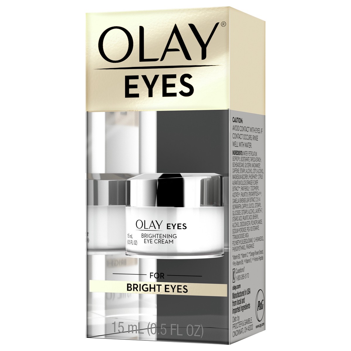 slide 8 of 11, Olay Brightening Eye Cream for Dark Circles, 0.5 fl oz, 0.5 fl oz