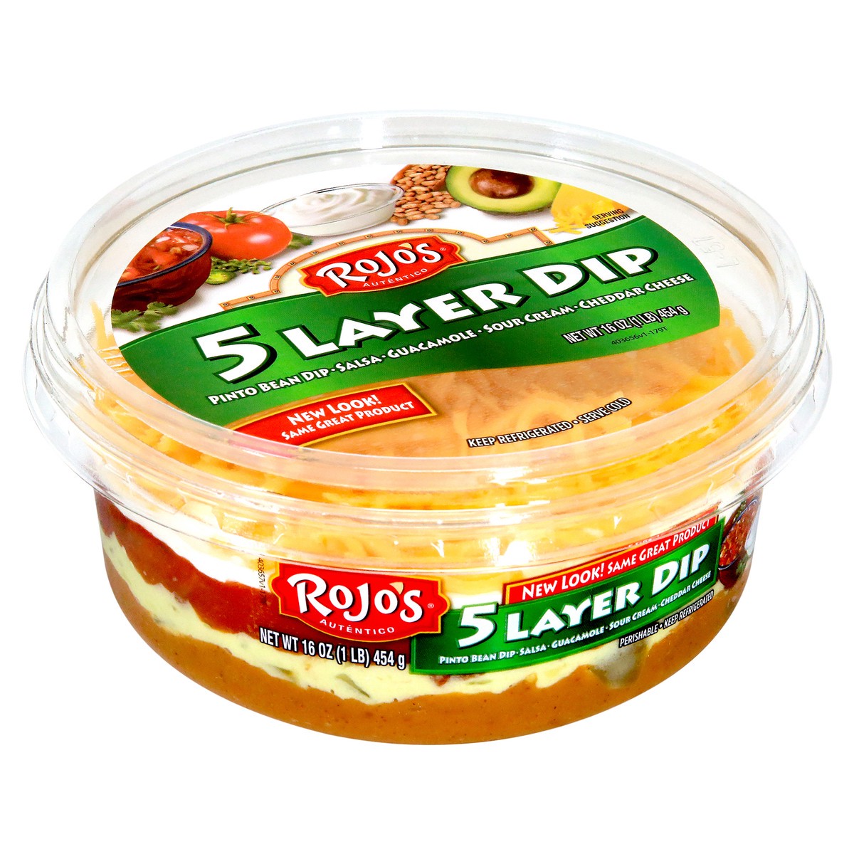 slide 6 of 14, Rojo's Luisa's Five Layer Fiesta Dip, 17 oz