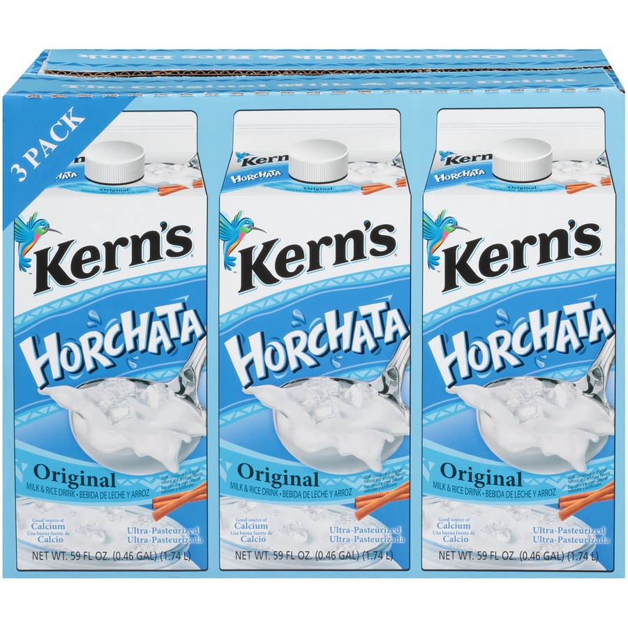 slide 1 of 1, Kern's Original Horchata, 3 ct; 59 fl oz