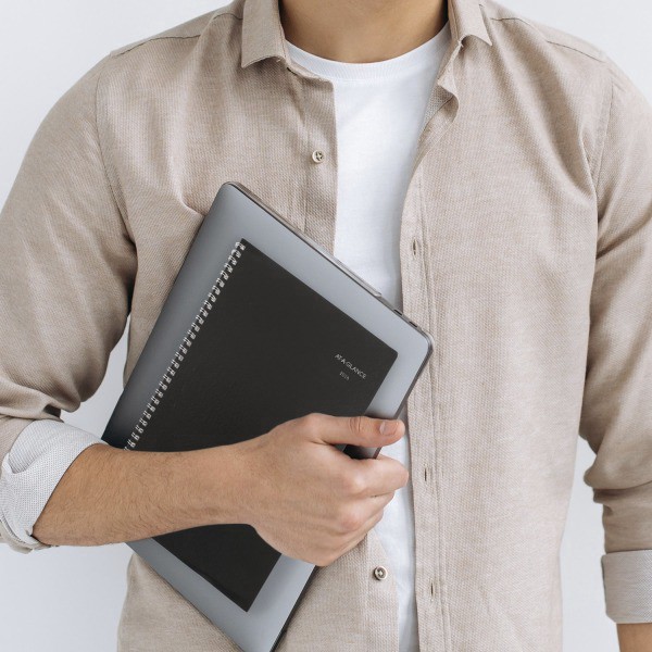 slide 4 of 7, AT-A-GLANCE® DayMinder® 2026 Monthly Planner, Black, Large, 8"" x 12"", 1 ct