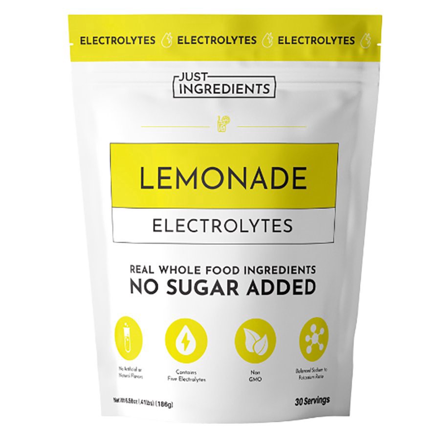 slide 1 of 1, Just Ingredients Lemonade Electrolytes, 6.56 oz