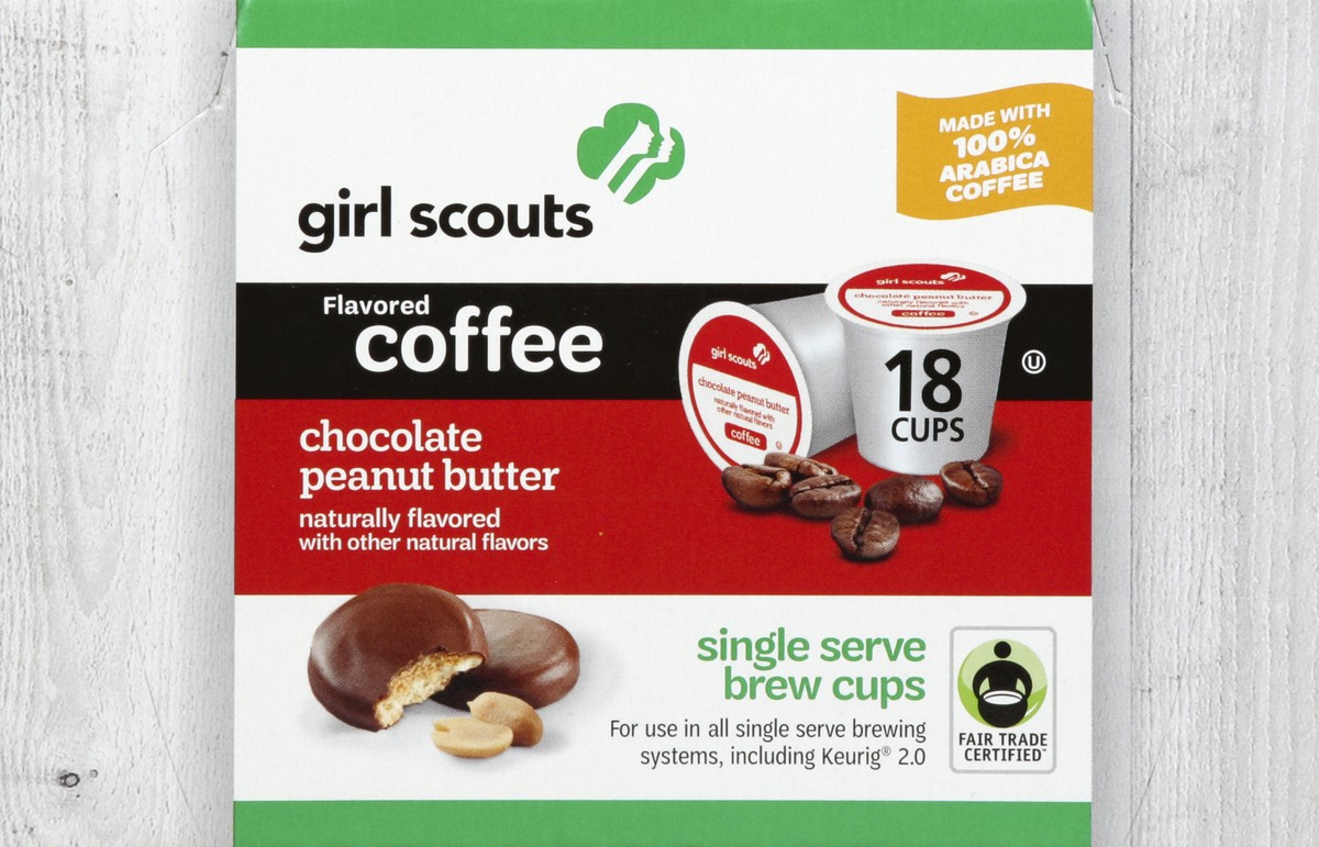 slide 2 of 4, Girl Scouts Flavored Coffee 18 ea, 18 ct