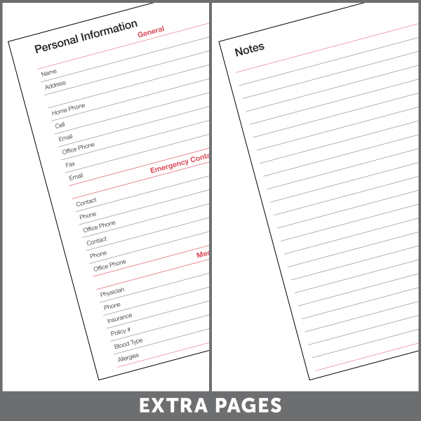 slide 2 of 6, Office Depot Brand Monthly Planner, 8 1/2"" x 11"", Silver, January 2026 to December 2026, OD00163026, 1 ct