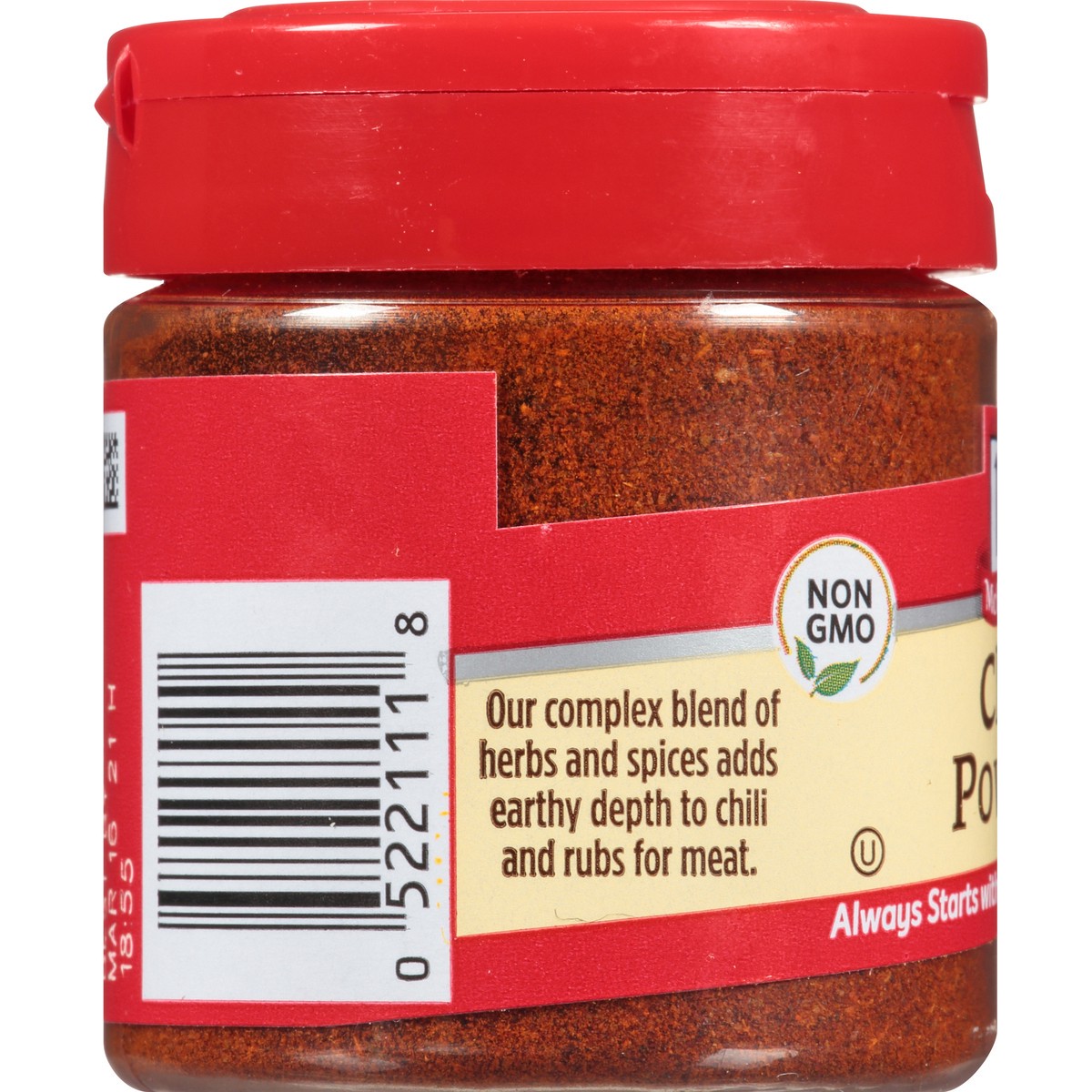 slide 4 of 12, McCormick Chili Powder 1.14 oz. Shaker, 1.14 oz