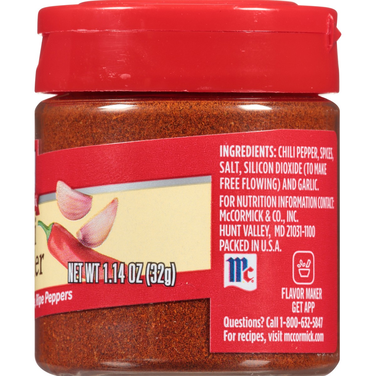 slide 7 of 12, McCormick Chili Powder 1.14 oz. Shaker, 1.14 oz