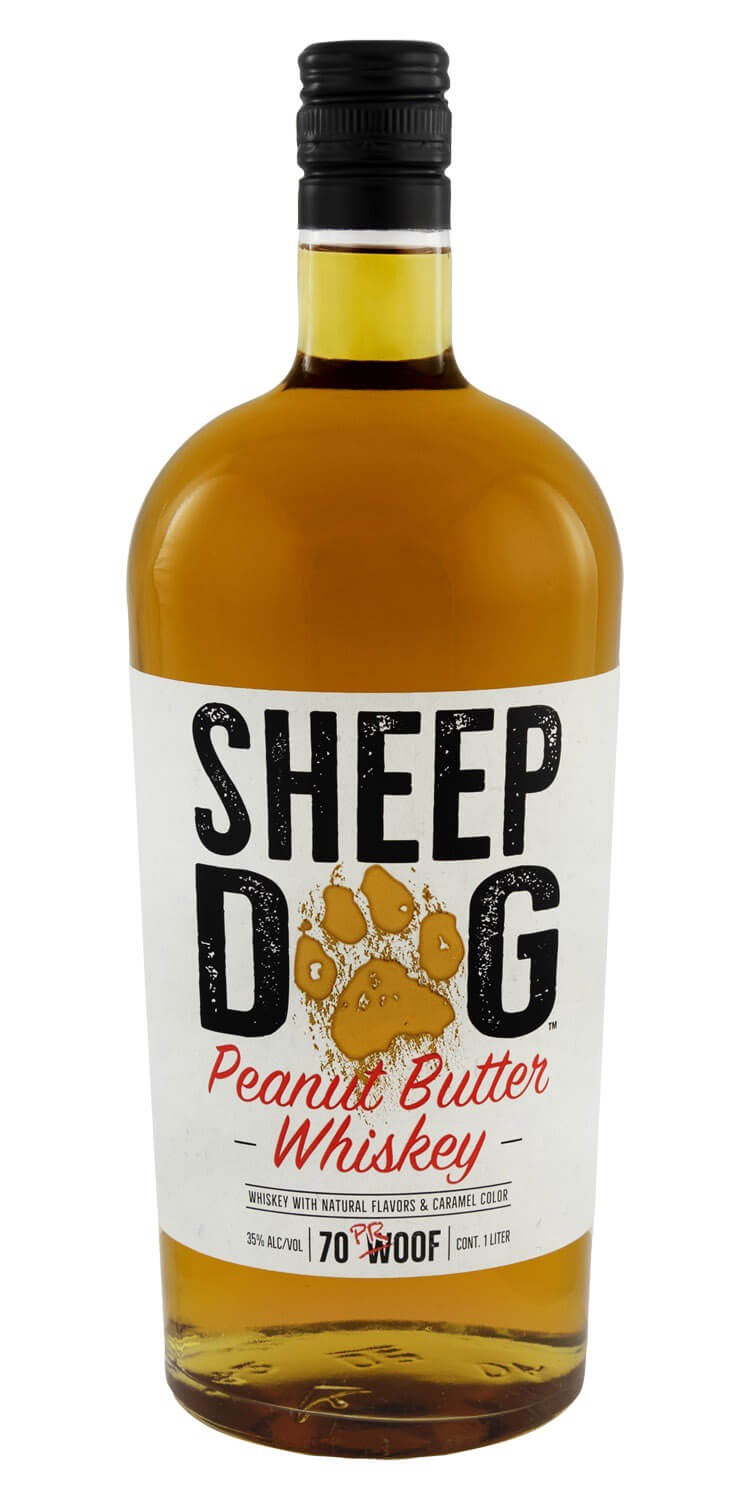 slide 1 of 1, Sheep Dog Peanut Butter Whiskey, 750 ml