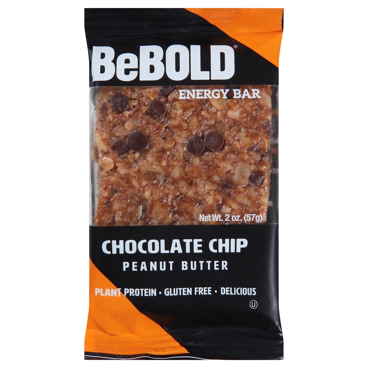 slide 1 of 9, BeBOLD Chocolate Chip Peanut Butter Energy Bar 2 oz, 2 oz