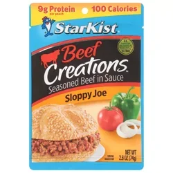 Starkist Beef Creations Sloppy Joe Pouch