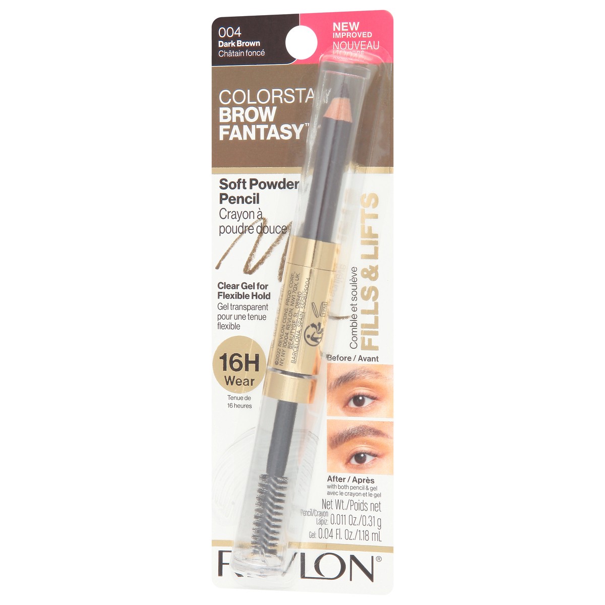 slide 11 of 12, Revlon 004 Dark Brown Soft Powder Pencil 1 ea, 1 ct