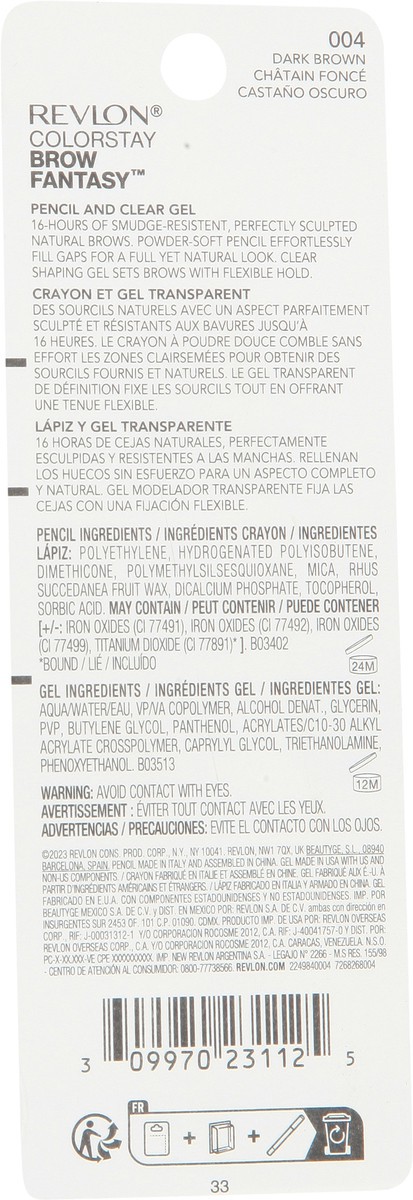 slide 6 of 12, Revlon 004 Dark Brown Soft Powder Pencil 1 ea, 1 ct