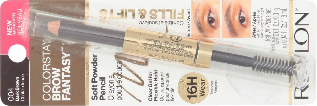 slide 4 of 12, Revlon 004 Dark Brown Soft Powder Pencil 1 ea, 1 ct