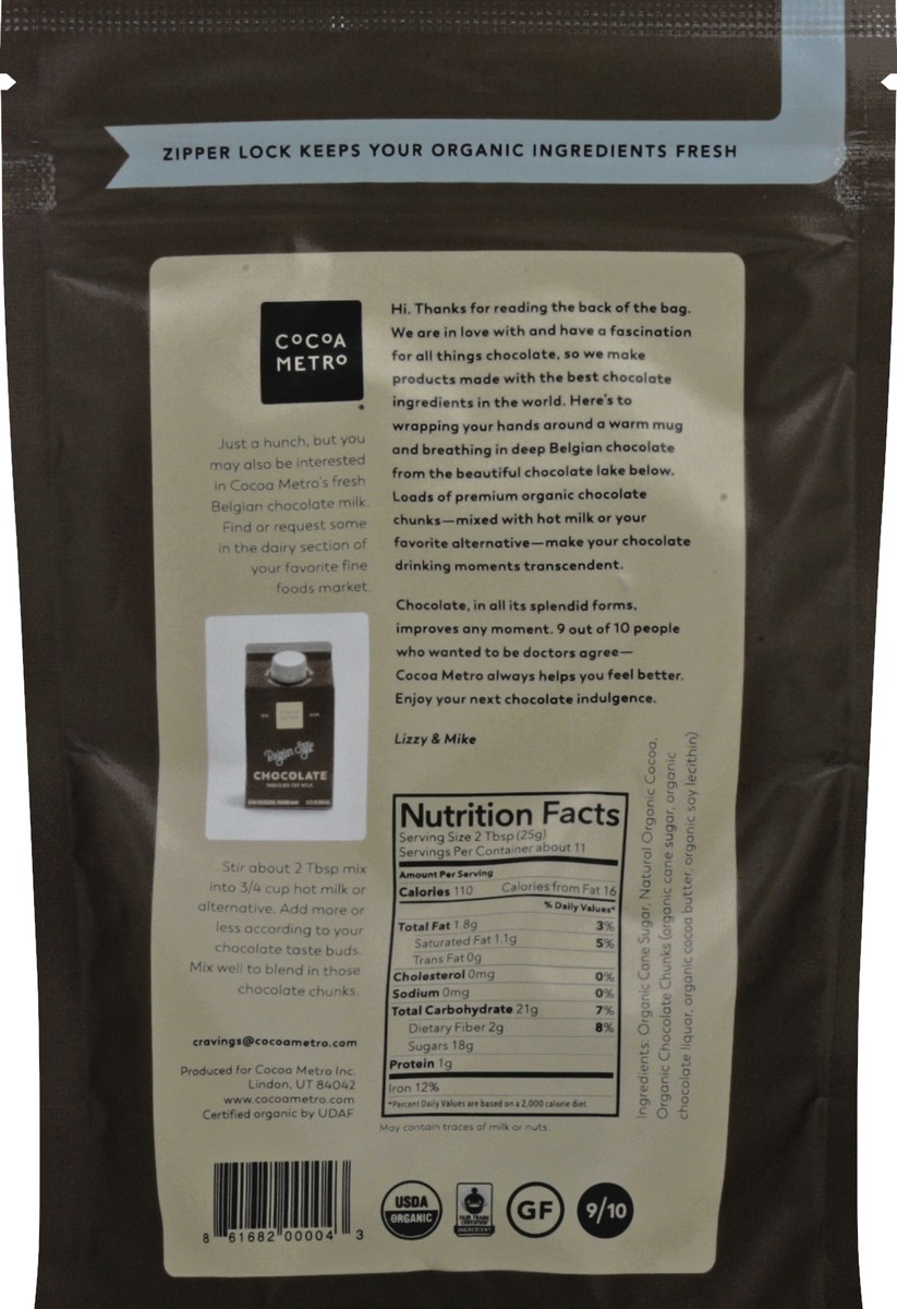 slide 5 of 10, Cocoa Metro Drinking Chocolate- 10 oz, 10 oz