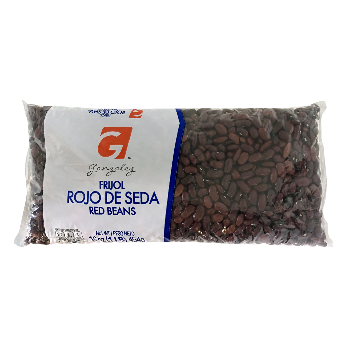 slide 1 of 1, Gonzalez Bean Rojo De Silk, 1 lb