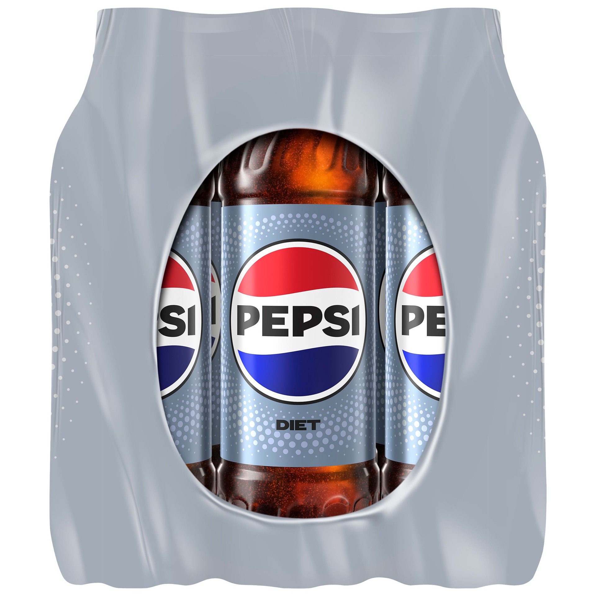 slide 2 of 5, Pepsi Soda, Diet - 16.9 fl oz, 16.9 fl oz