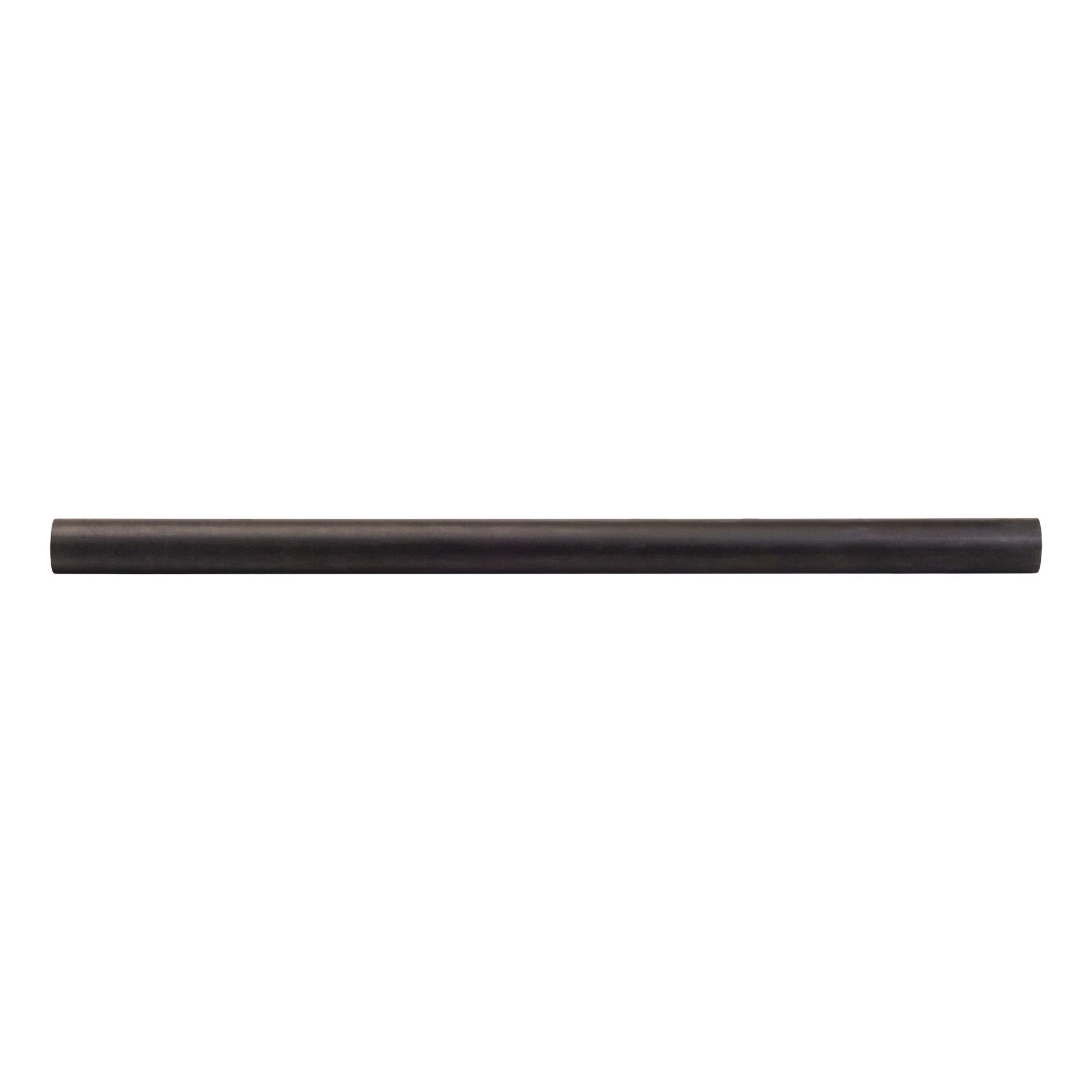 slide 2 of 4, SteelTek 3/8-in x 18-in Structural Black Nipple, 1 ct