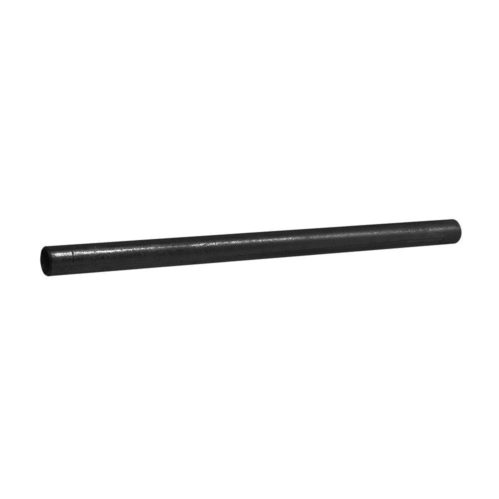 slide 1 of 4, SteelTek 3/8-in x 18-in Structural Black Nipple, 1 ct