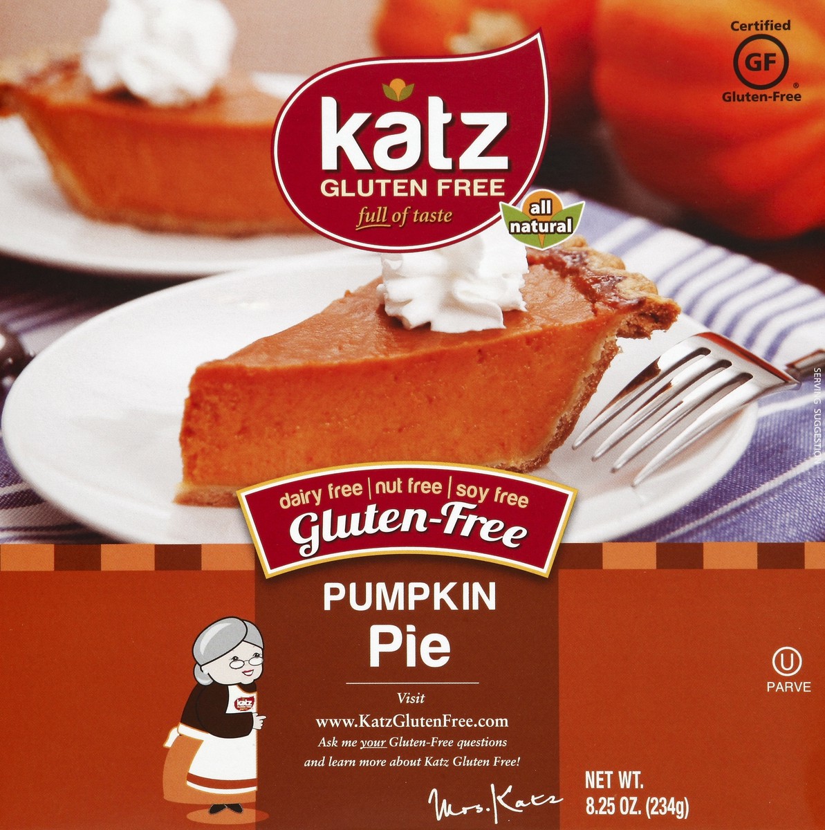 slide 1 of 5, Katz Pie 8.25 oz, 8.25 oz