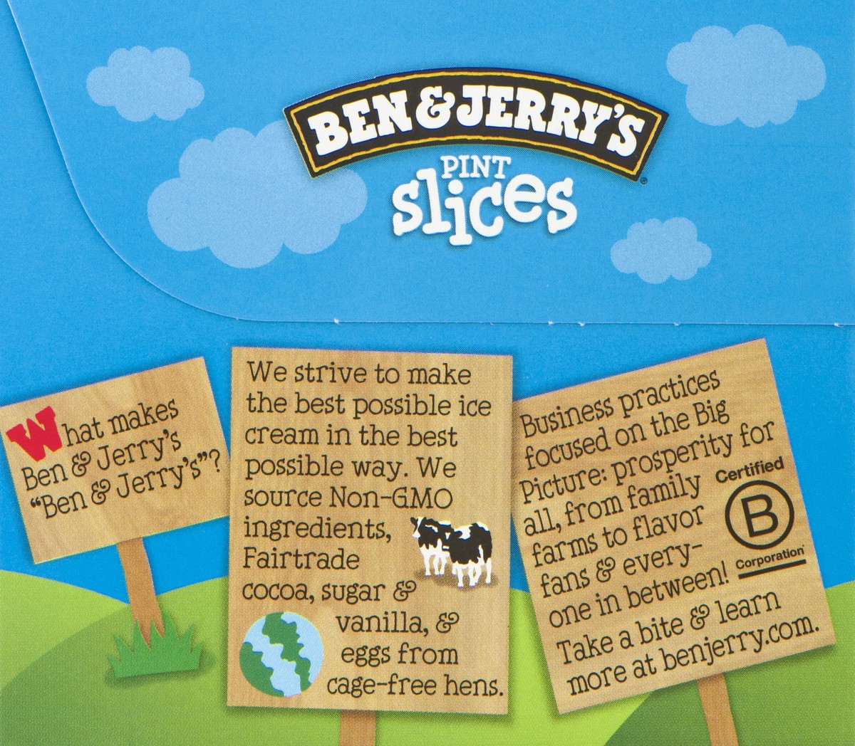 slide 5 of 13, Ben & Jerry's Pint Slices ice cream bars Amazemint, 9 oz, 3 Count, 9 fl oz