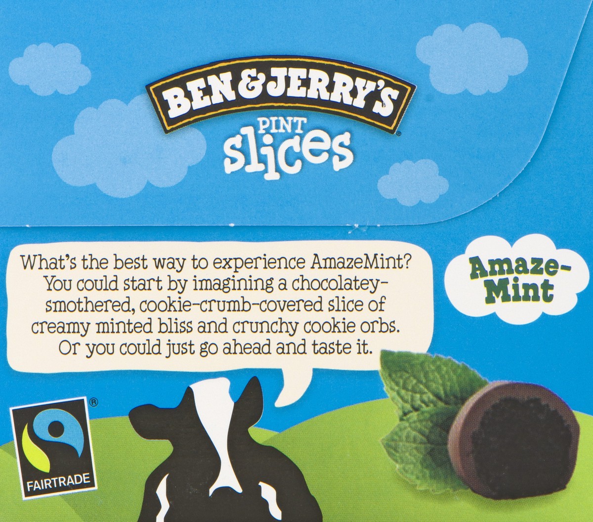 slide 4 of 13, Ben & Jerry's Pint Slices ice cream bars Amazemint, 9 oz, 3 Count, 9 fl oz