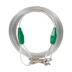 Cable tie out for extra small pets. Up to 20'