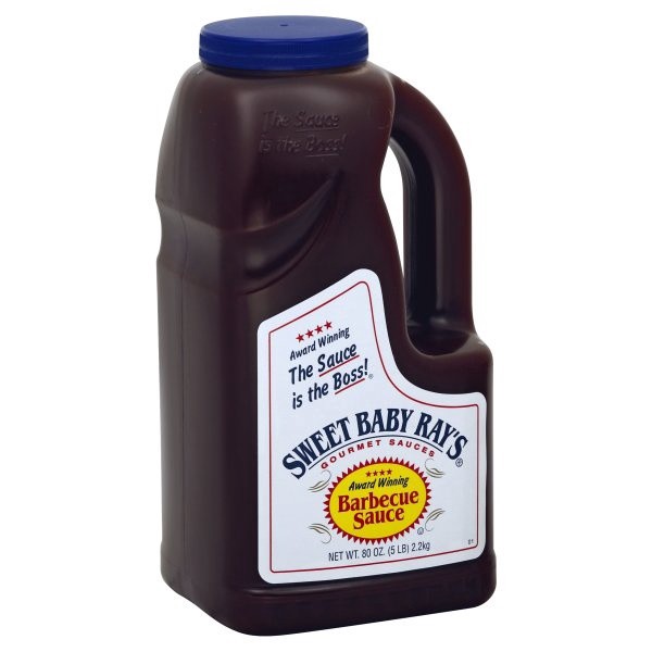 slide 1 of 9, Sweet Baby Ray's Barbecue Sauce, 80 oz