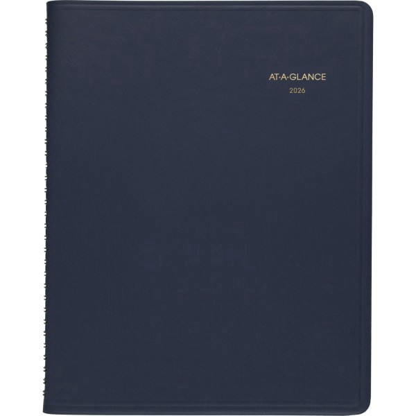 slide 8 of 10, AT-A-GLANCE® 2026 15-Month Monthly Planner, Navy, Large, 9"" x 11"", 1 ct