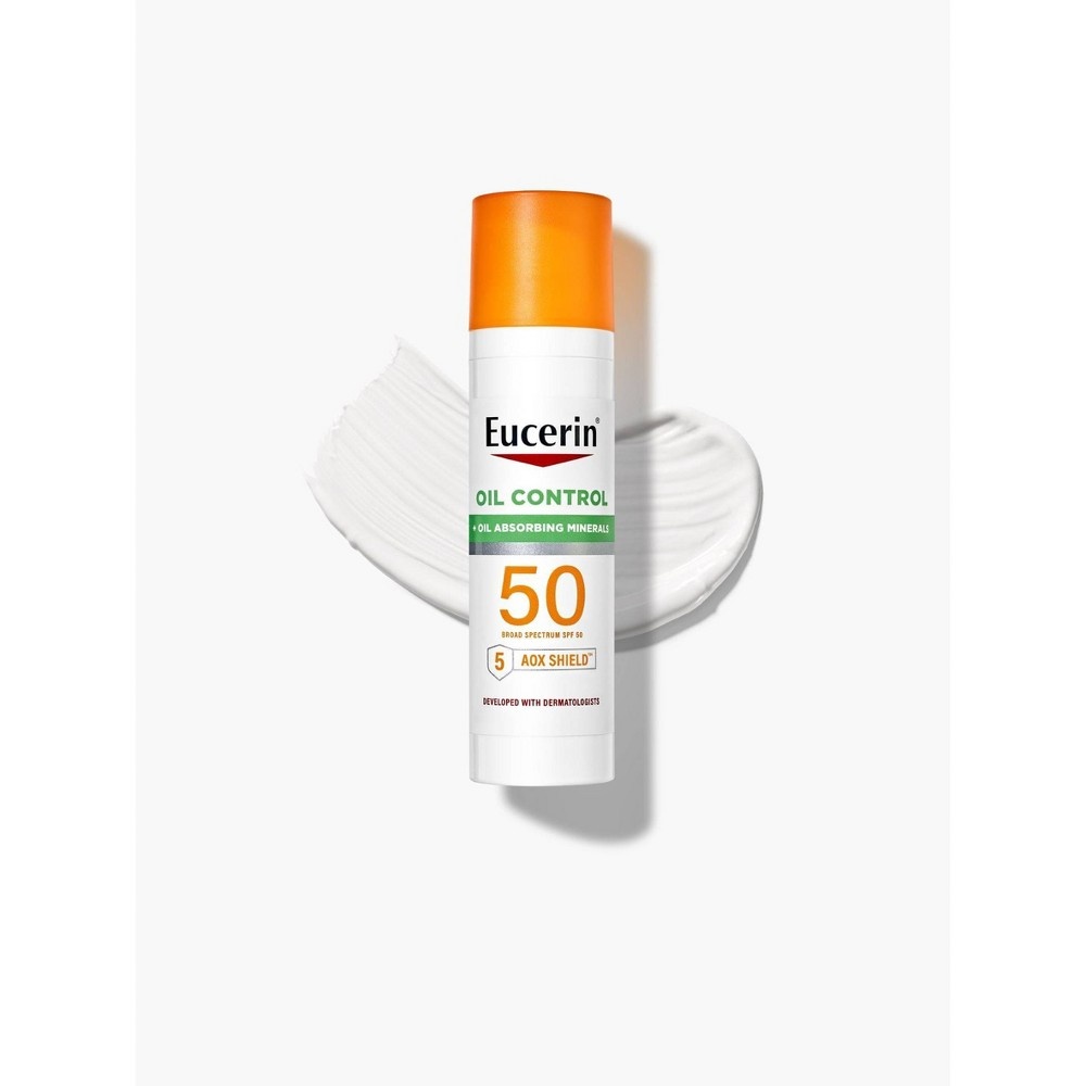 Eucerin Face Oil Control Sunscreen Lotion, SPF 50 2.5 oz Shipt