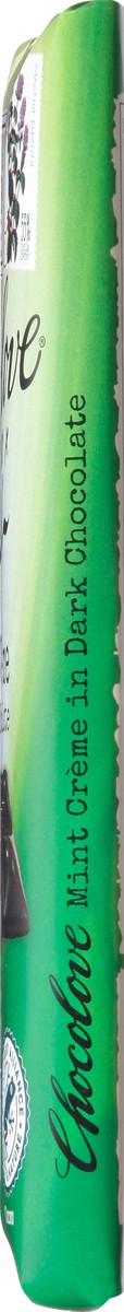 slide 7 of 13, Chocolove Dark Chocolate Mint Crme Filled Bar, 