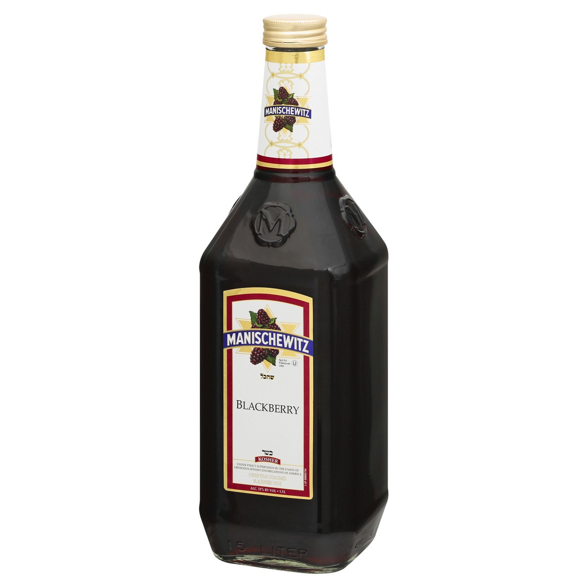 slide 3 of 9, Manischewitz Blackberry Wine, 1.50 liter