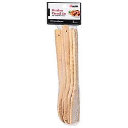 Good Living Bamboo Utensil Set 5pcs - EA