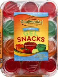 Raymundo's 12 Pack Orange/Strawberry/Lime Gel Snacks 12 ea - 12 ct