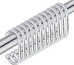 Royal Shower Curtain Hooks C Hooks Metal - Each