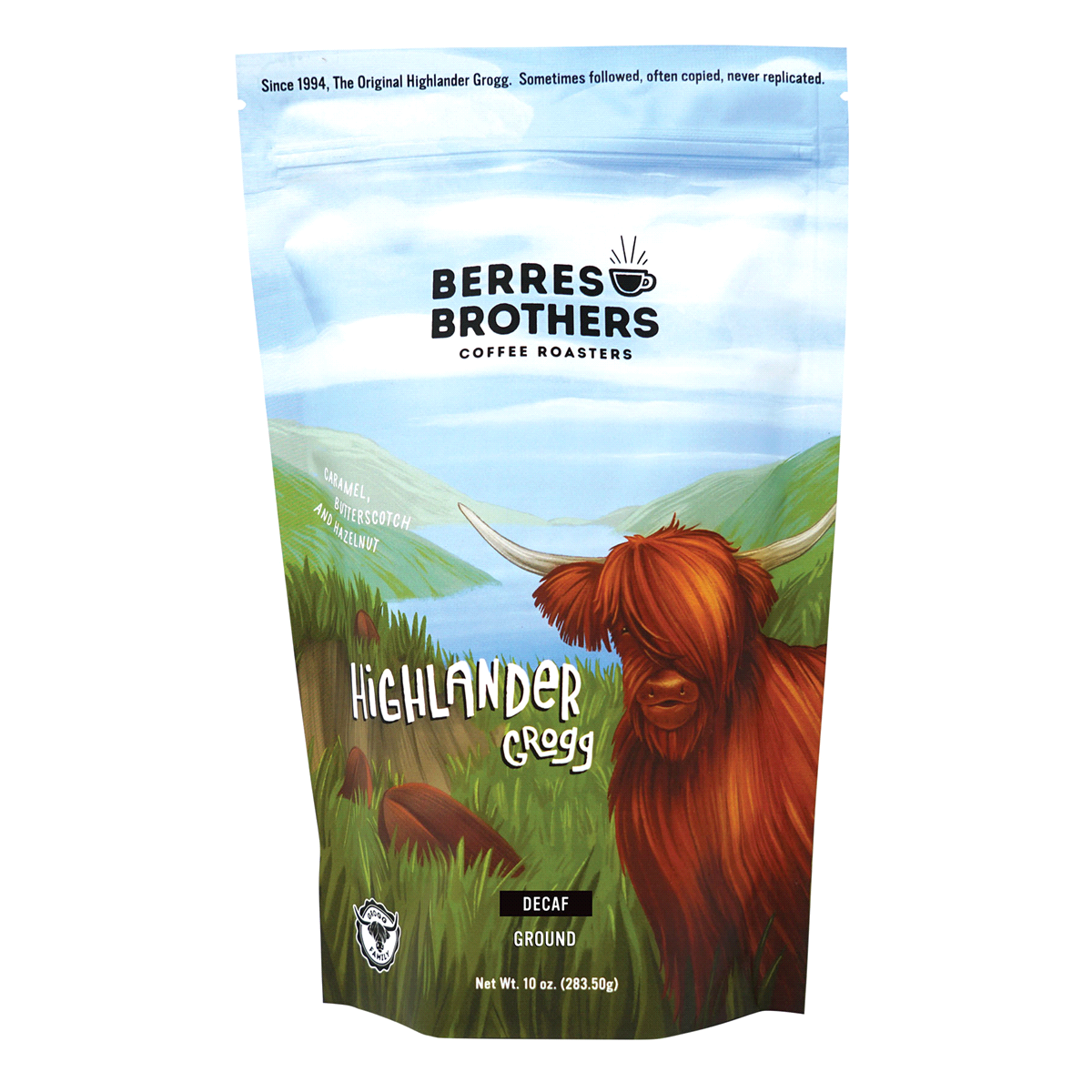 slide 1 of 5, Berres Brothers Coffee Decaf Highlander Grogg Ground - 10 oz, 10 oz