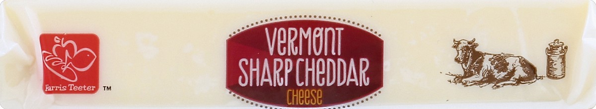 slide 5 of 5, Harris Teeter Vermont Sharp Cheddar, 8 oz