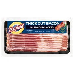 Hatfield Hardwood Smoked Bacon, Thick Cut