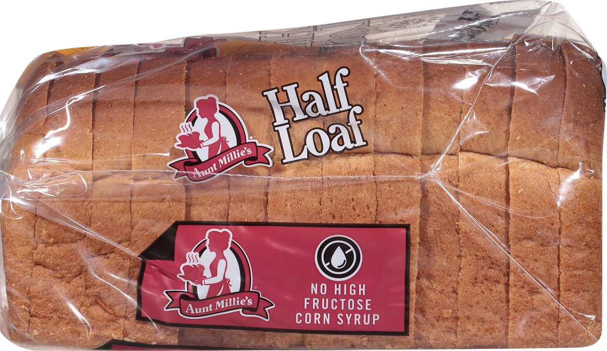 slide 6 of 9, Aunt Millie's Honey Wheat Half Loaf, 12 oz