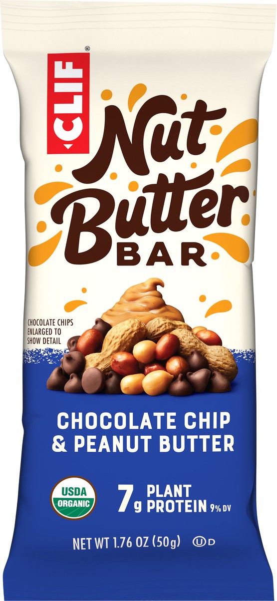 slide 4 of 12, CLIF Chocolate Chip & Peanut Butter Nut Butter Bar 1.76 oz, 1.76 oz