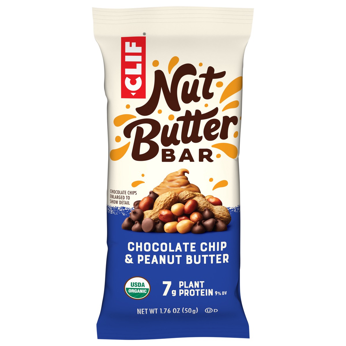 slide 1 of 12, CLIF Chocolate Chip & Peanut Butter Nut Butter Bar 1.76 oz, 1.76 oz