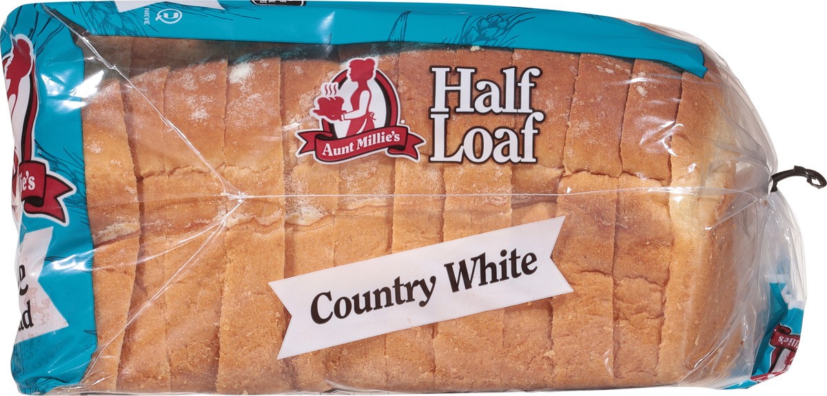 slide 4 of 9, Aunt Millie's Half Loaf Country White Bread 12 oz, 12 oz