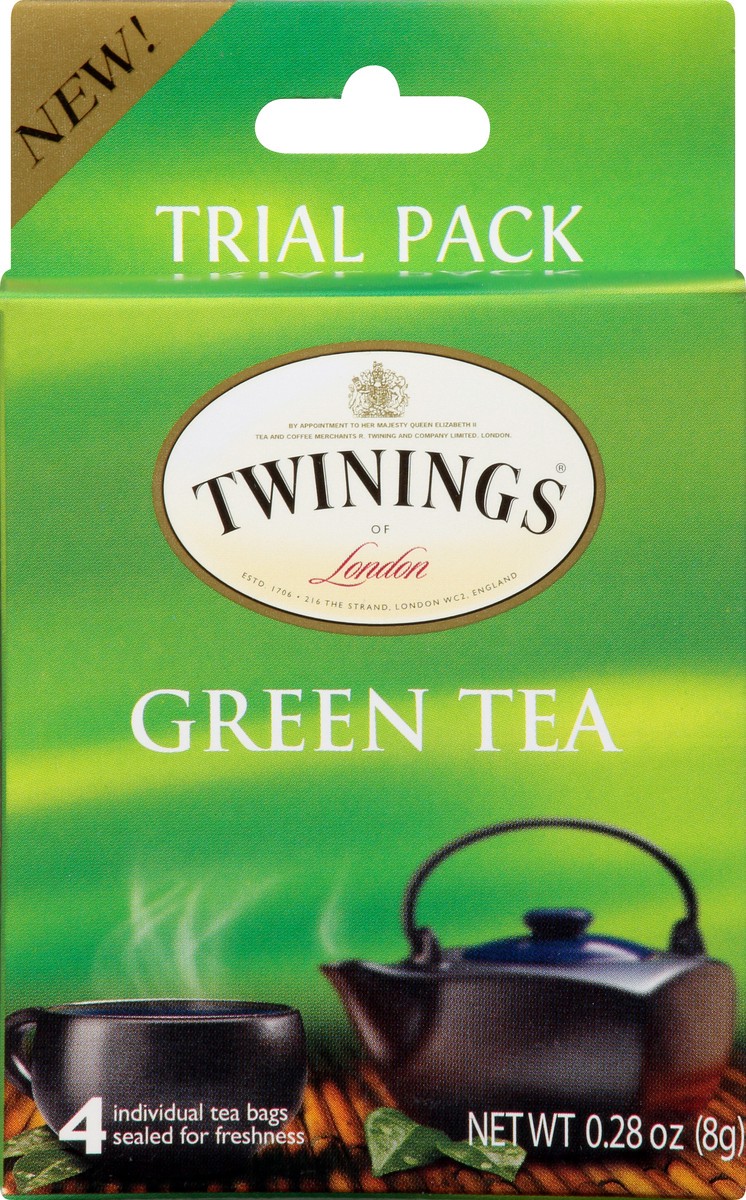 slide 3 of 11, Twinings Trial Pack Tea Bags Green Tea 4 ea, 4 ct