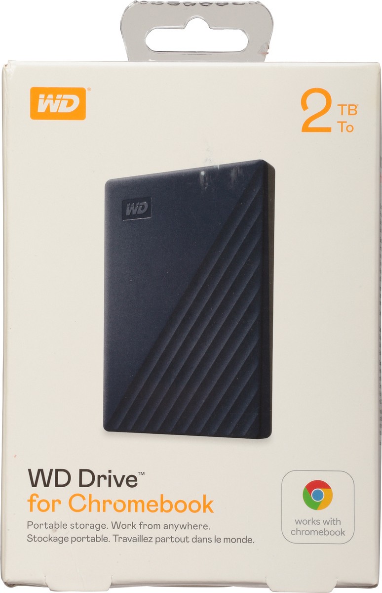 slide 7 of 9, Western Digital Portable Storage Drive for Chromebook 1 ea, 1 ea