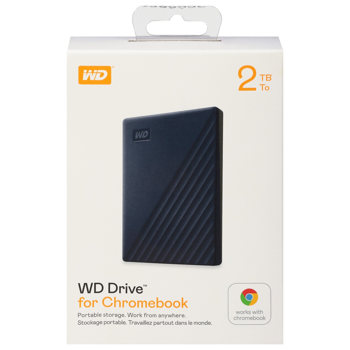 slide 8 of 9, Western Digital Portable Storage Drive for Chromebook 1 ea, 1 ea