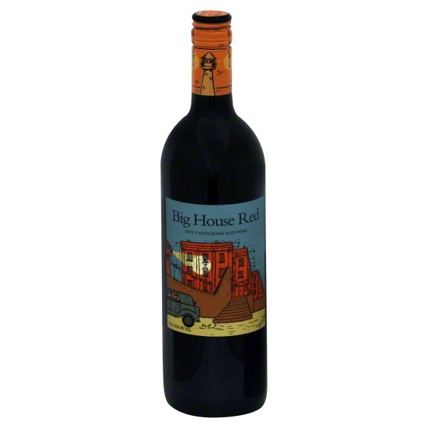 slide 1 of 1, Big House Red, 750 ml