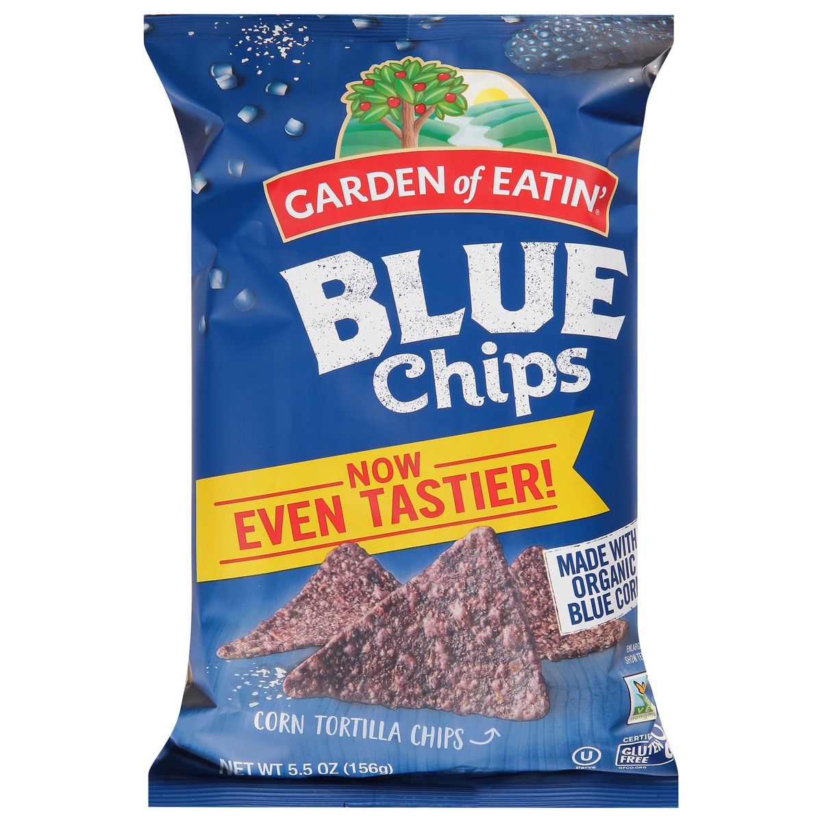 slide 1 of 1, Garden of Eatin' Blue Corn Tortilla Chips 5.5 oz, 5.5 oz
