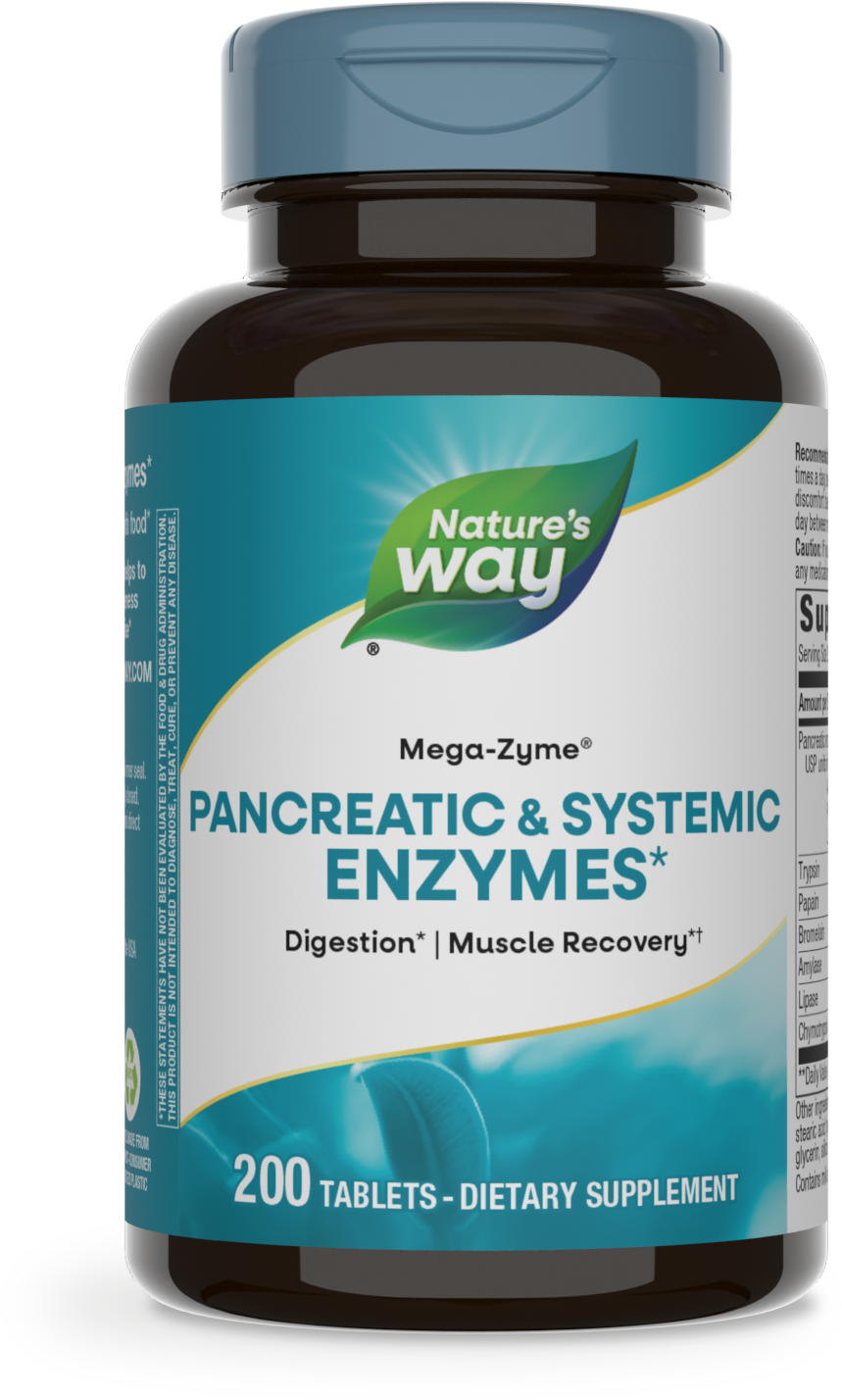 slide 1 of 3, Nature's Way Mega-Zyme, 200 ct