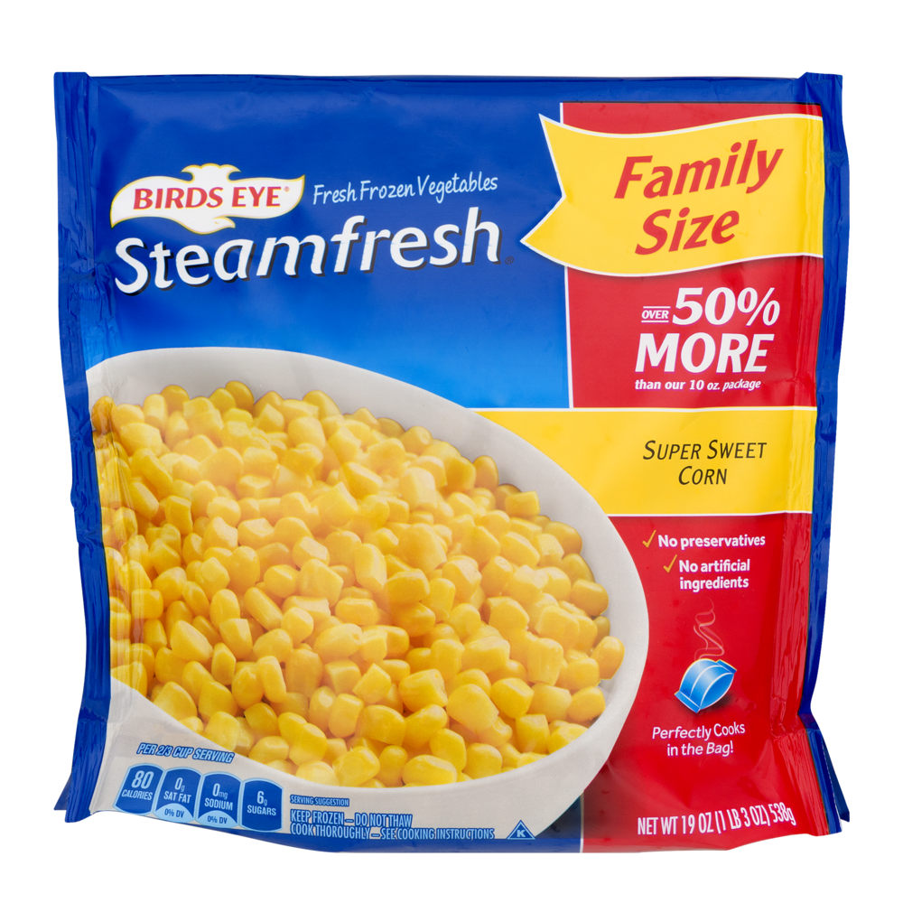 slide 1 of 1, Birds Eye Steamfresh Super Sweet Corn, 19 oz