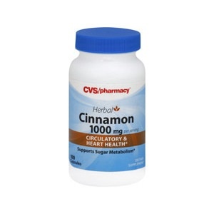 slide 1 of 1, CVS Pharmacy Cinnamon, 100 ct; 1000 mg